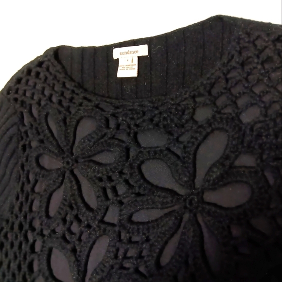 Sundance 💯 Wool Ladies Sweater.  Size L - Picture 5 of 7